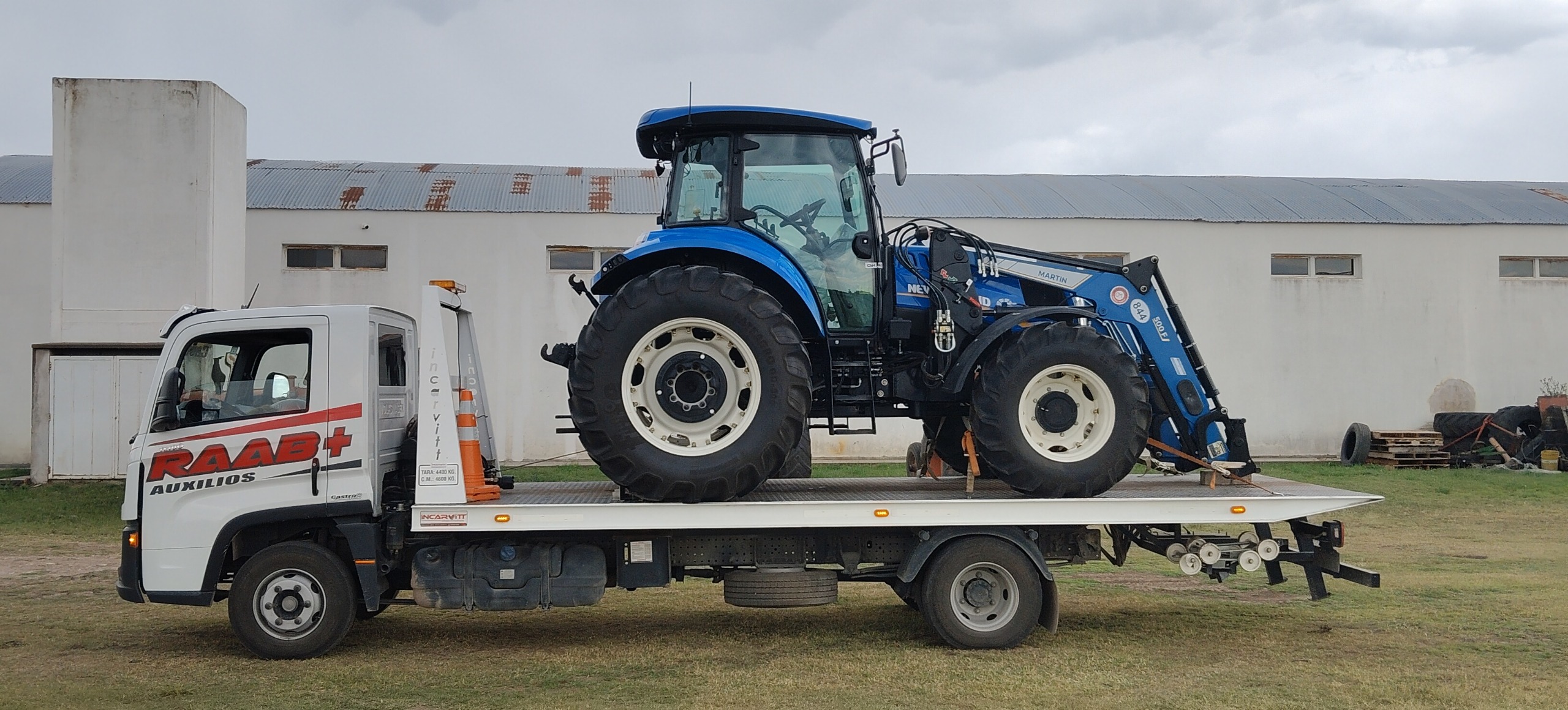 Traslado de Maquinarias RAAB